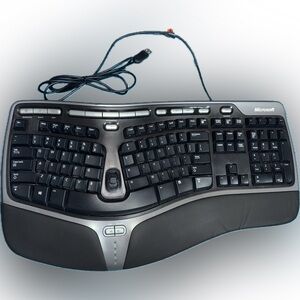 Microsoft Natural Ergonomic Keyboard 4000 v1.0 KU-0462 USB Wired